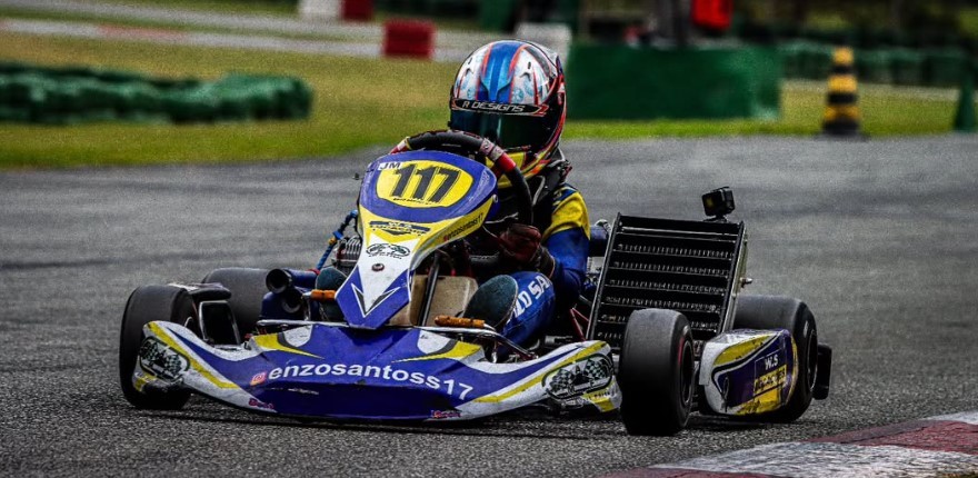   Enzo Santos, de Atibaia, vence a Cadete Rookie na penúltima etapa da Copa São Paulo Light, antes do Brasileiro
